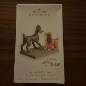 Hallmark Lady and the Tramp Signs of Affection